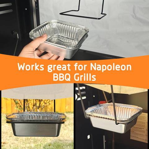 Uniflasy Rogue grease tray keeps grilling area tidy and protected.