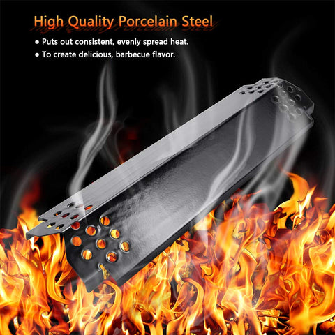 Uniflasy Nexgrill 720-0898 heat plates offer affordable replacement to revitalize grilling.