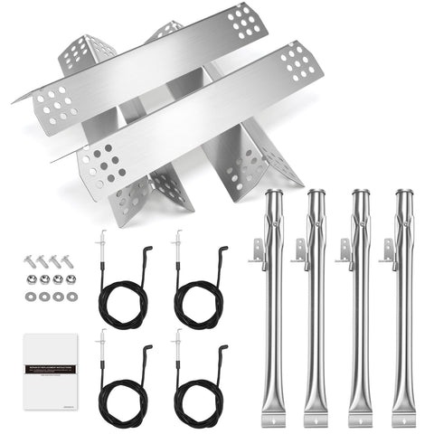 Uniflasy Nexgrill burners 4-pack deliver even heat distribution for consistent grilling.