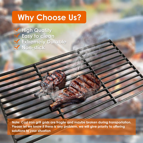 Uniflasy sear-capability grate demonstrating browning across meat.