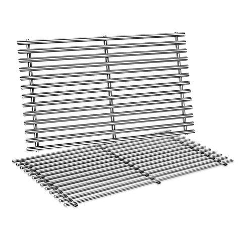 Uniflasy Spirit stainless steel grate front view for durable grilling