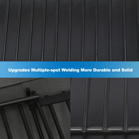 Uniflasy two grate hangers included for stable support