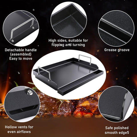 Uniflasy universal compatibility with Weber Nexgrill and Charbroil grills.
