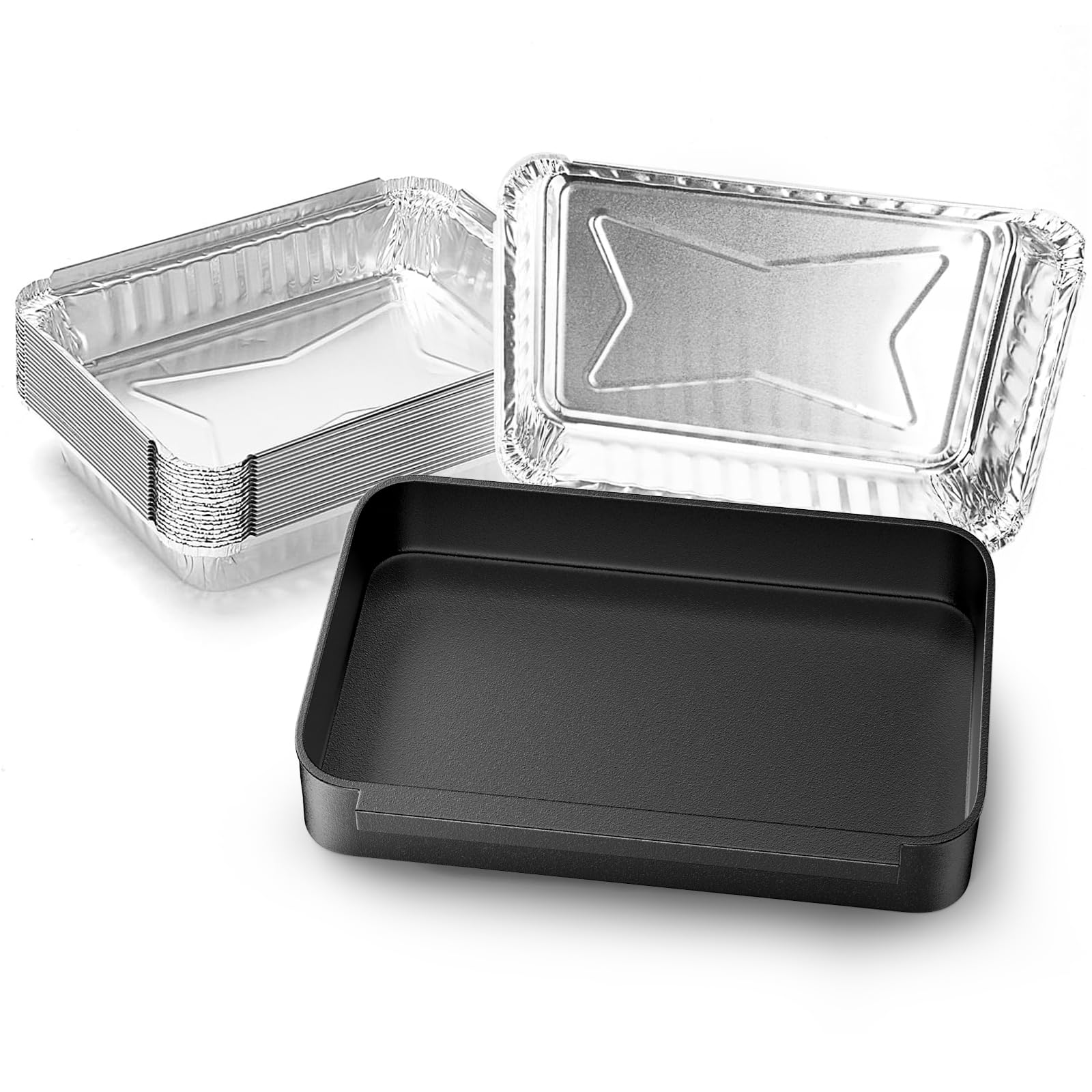 Uniflasy Weber 93305 drip pan—direct-fit for quick installation.