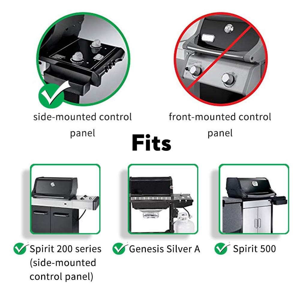 Uniflasy Genesis Silver A grates offer durable cast iron for lasting searing