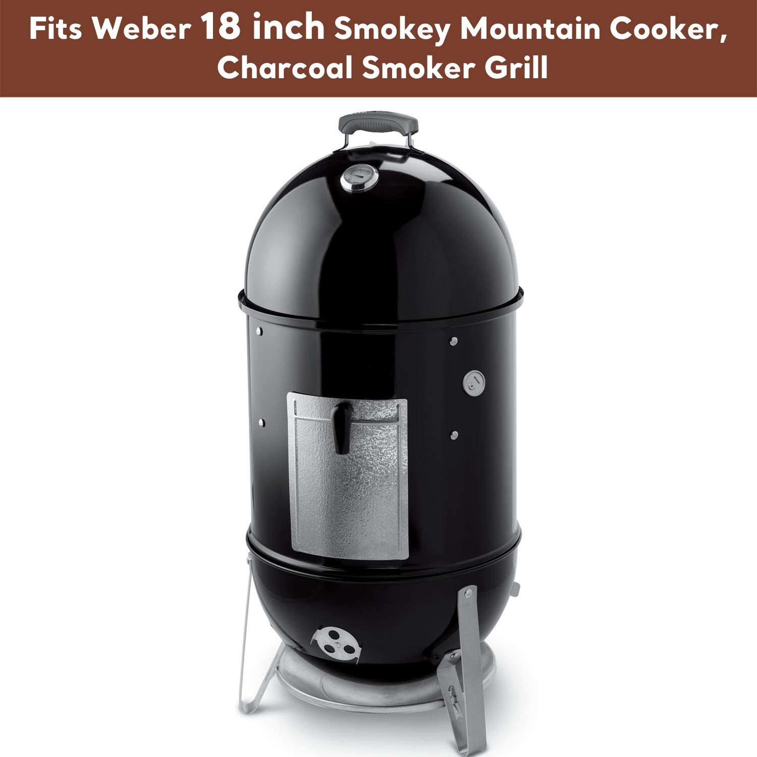 Uniflasy three-pack provides a complete Weber Smokey Mountain grate upgrade.