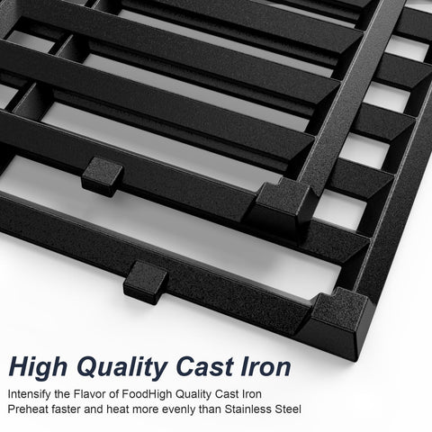 Weber Spirit E210 grate top-down view with precise fit for replacement grates