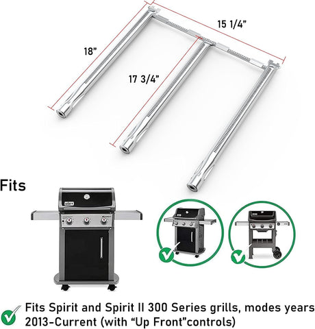 Uniflasy Weber Spirit front control panel compatibility for easy setup