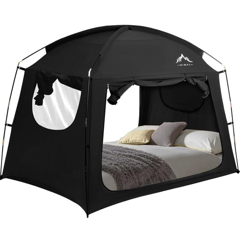 UNIHIMAL bed tent dual-entry design for easy access and airflow