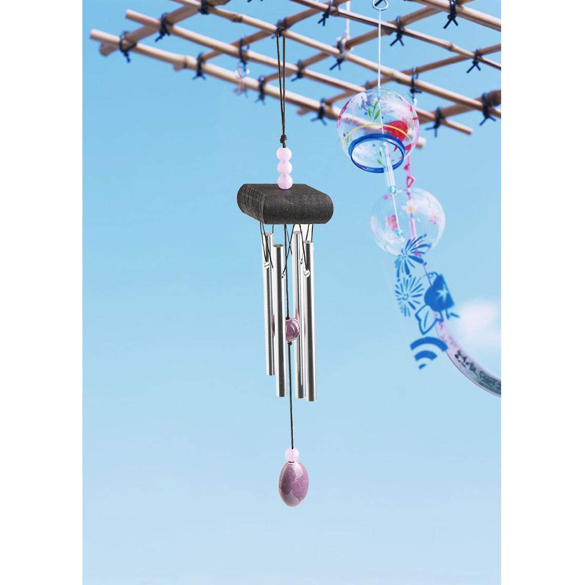 UNIME wind chimes patio soundscape enhancing outdoor living