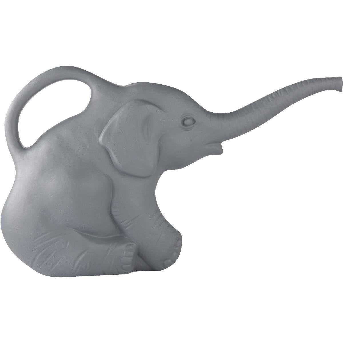 Union Elephant Watering Can side view, precision pour reduces spills.