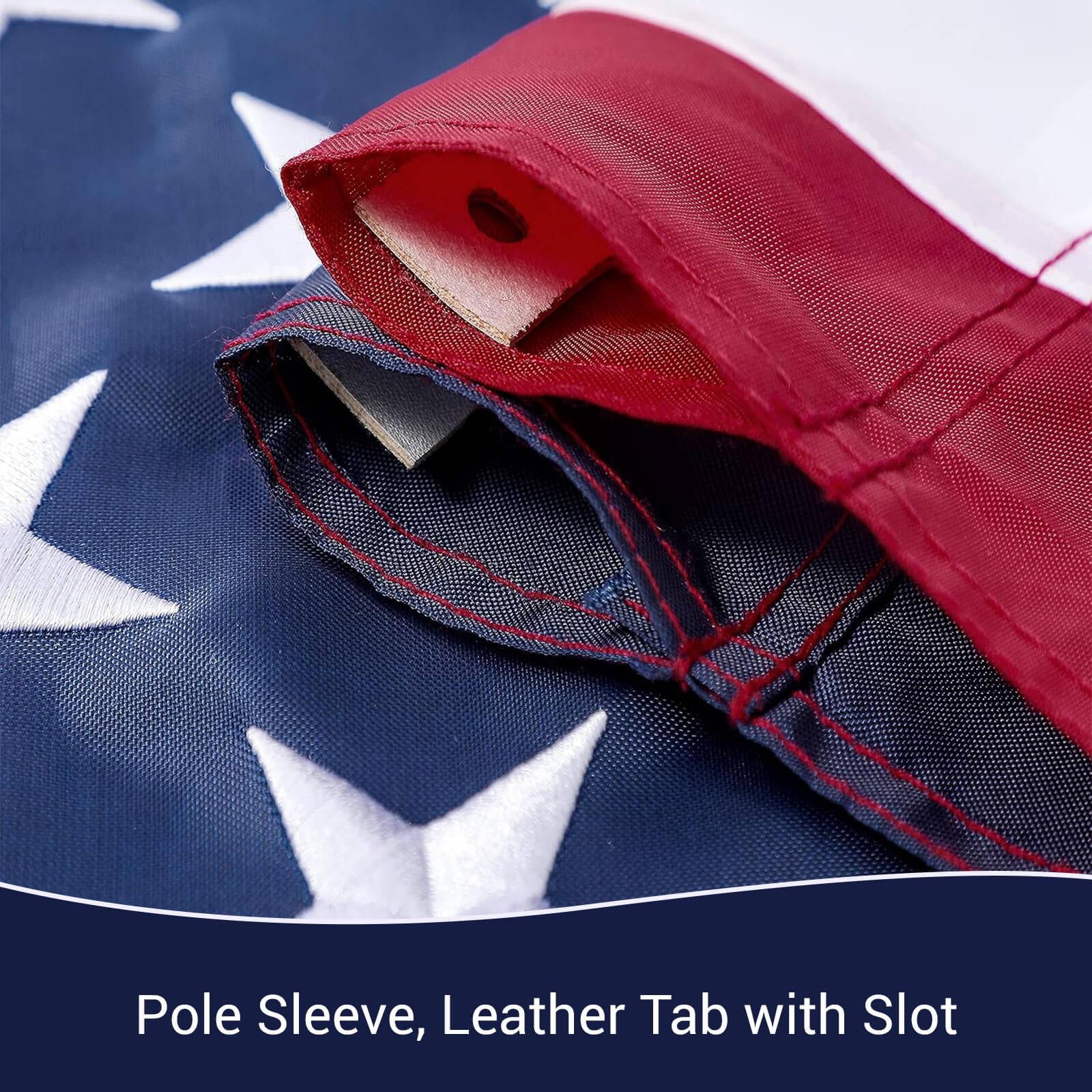 UnionGlory hand-stitched canvas stars offer premium craftsmanship and patriotic detail.