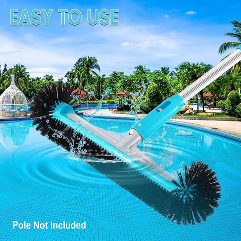 Unipool head ideal for walls, tiles, and floors.