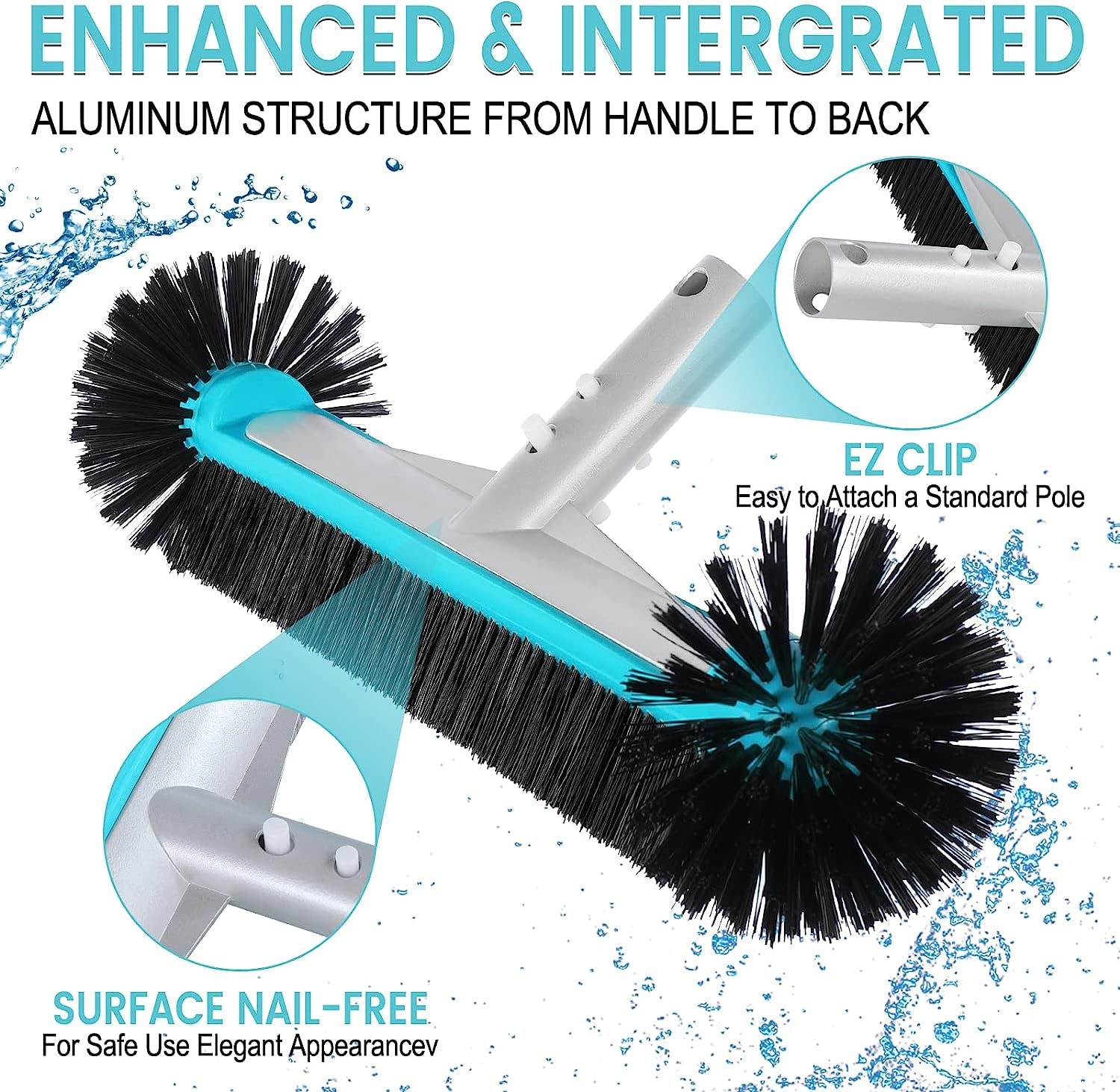 Unipool EZ Clips enable quick, secure pole attachment.