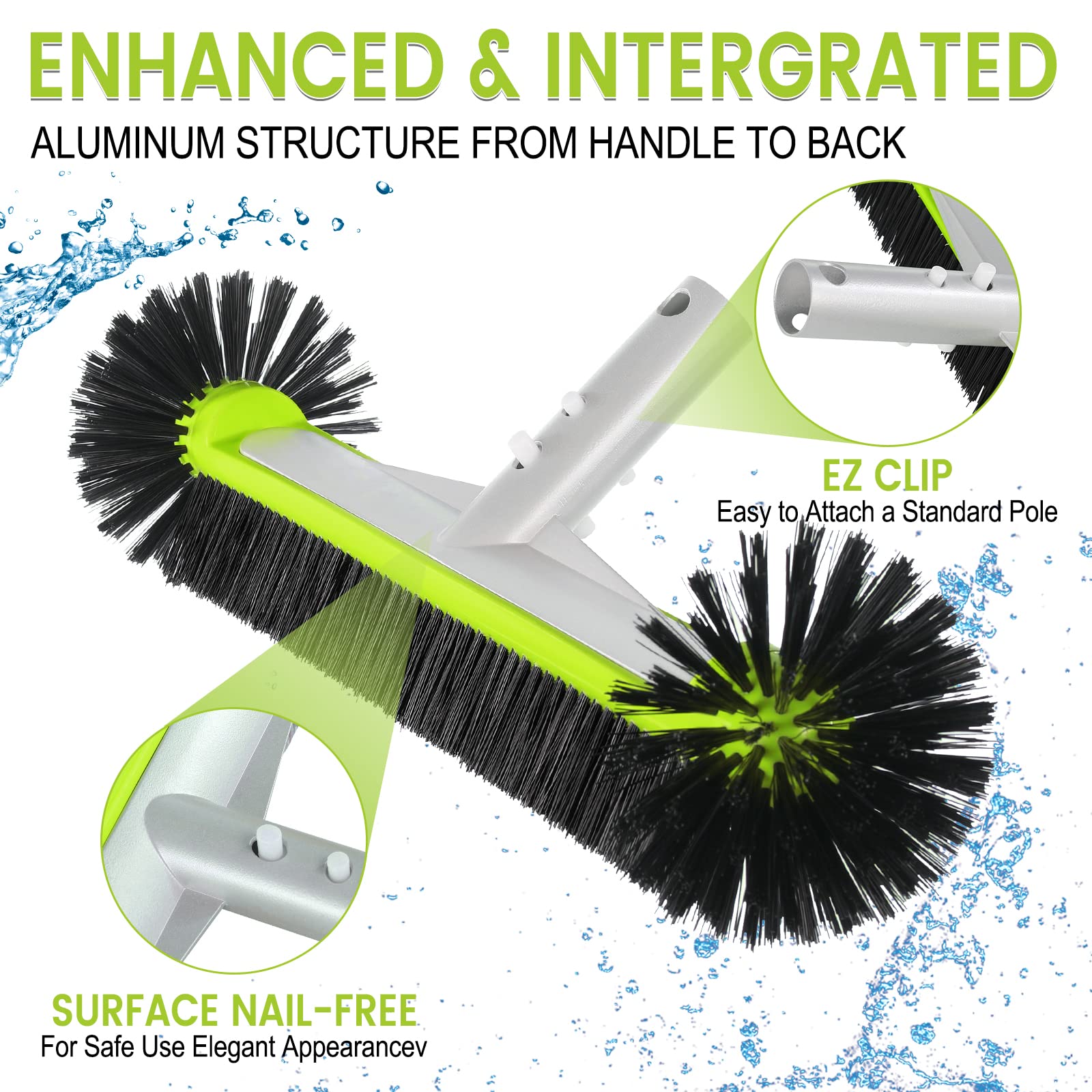 Unipool EZ Clips for fast pole attachment to standard poles