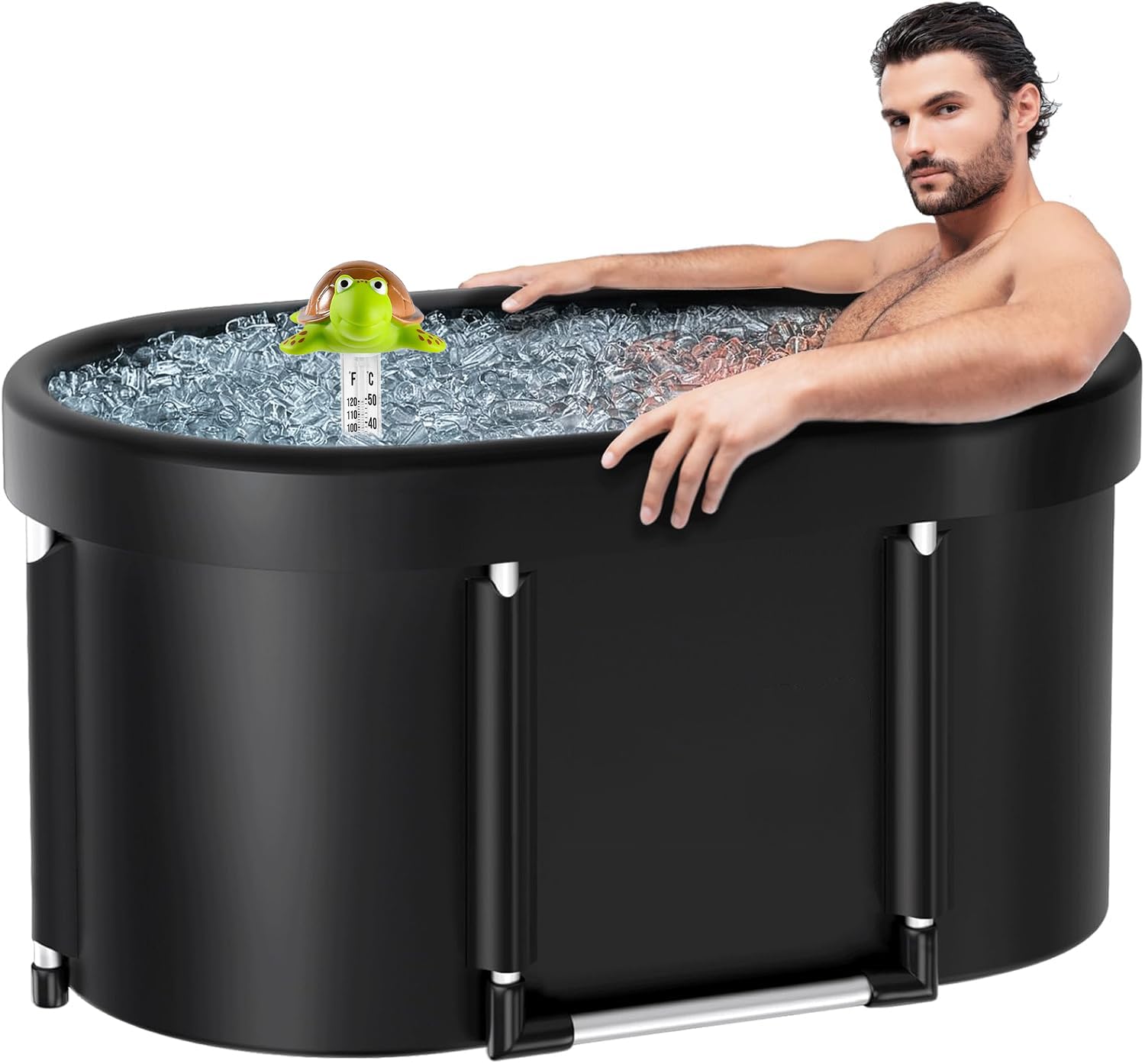 Unipool Thermometer shows Fahrenheit and Celsius for pools and spas