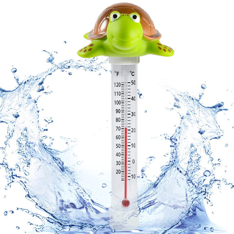 Unipool Turtle Thermometer front view with large display for quick readings