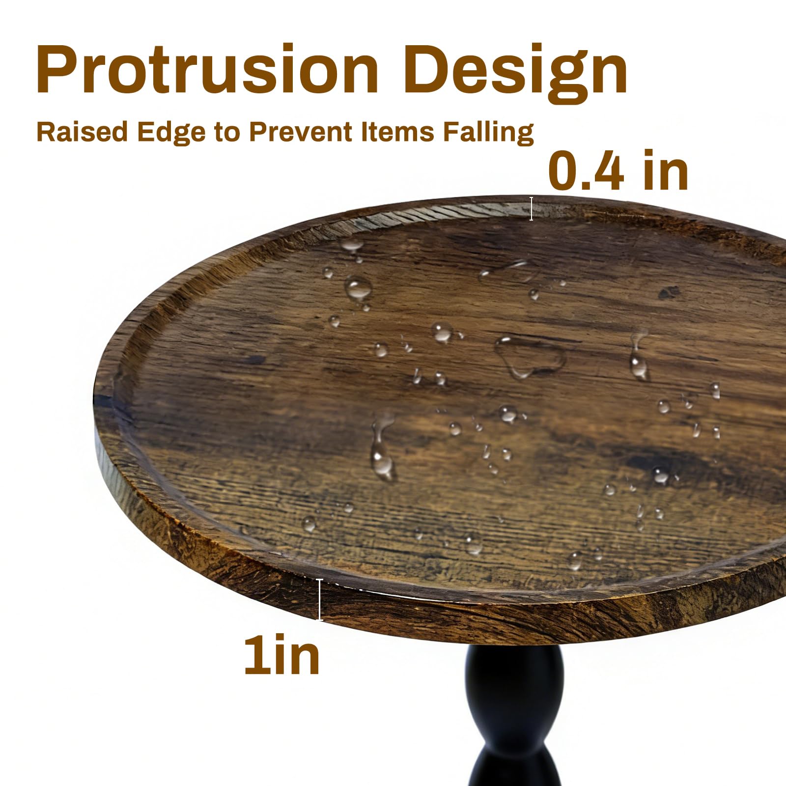 Uniqcovosa space-saving pedestal fits tight corners with a minimal footprint.