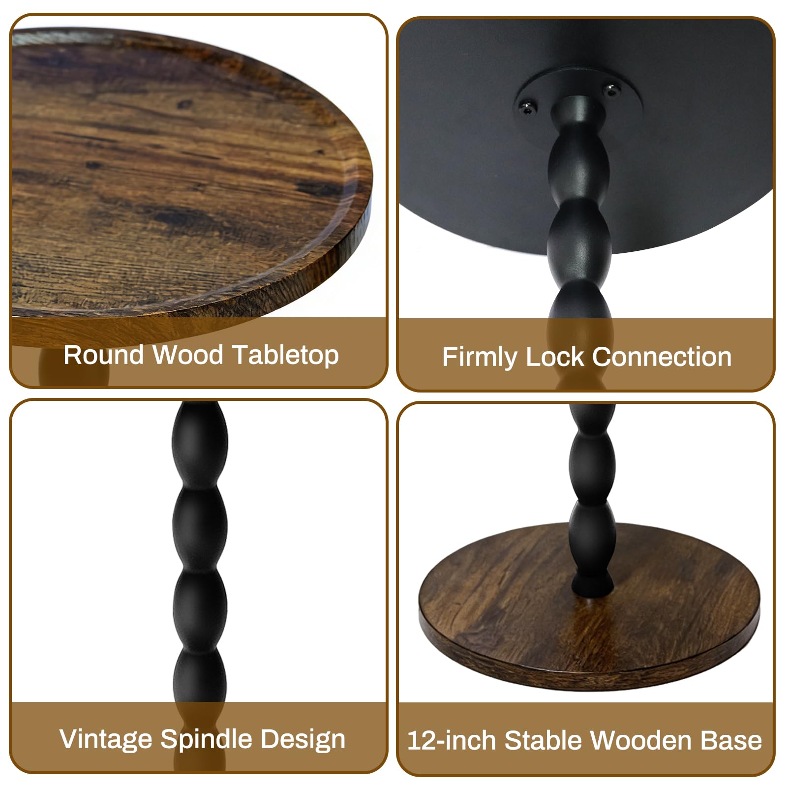 Uniqcovosa versatile stand doubles as a small side table.