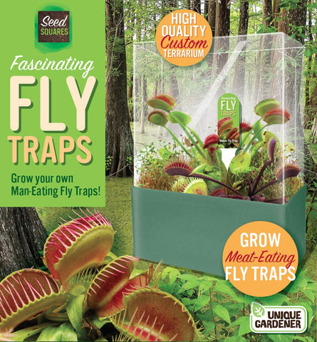 Unique Gardener fly trap garden tag for labeling and care