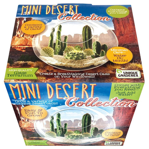 Unique Gardener natural sand supports clean, even drainage in your terrarium.
