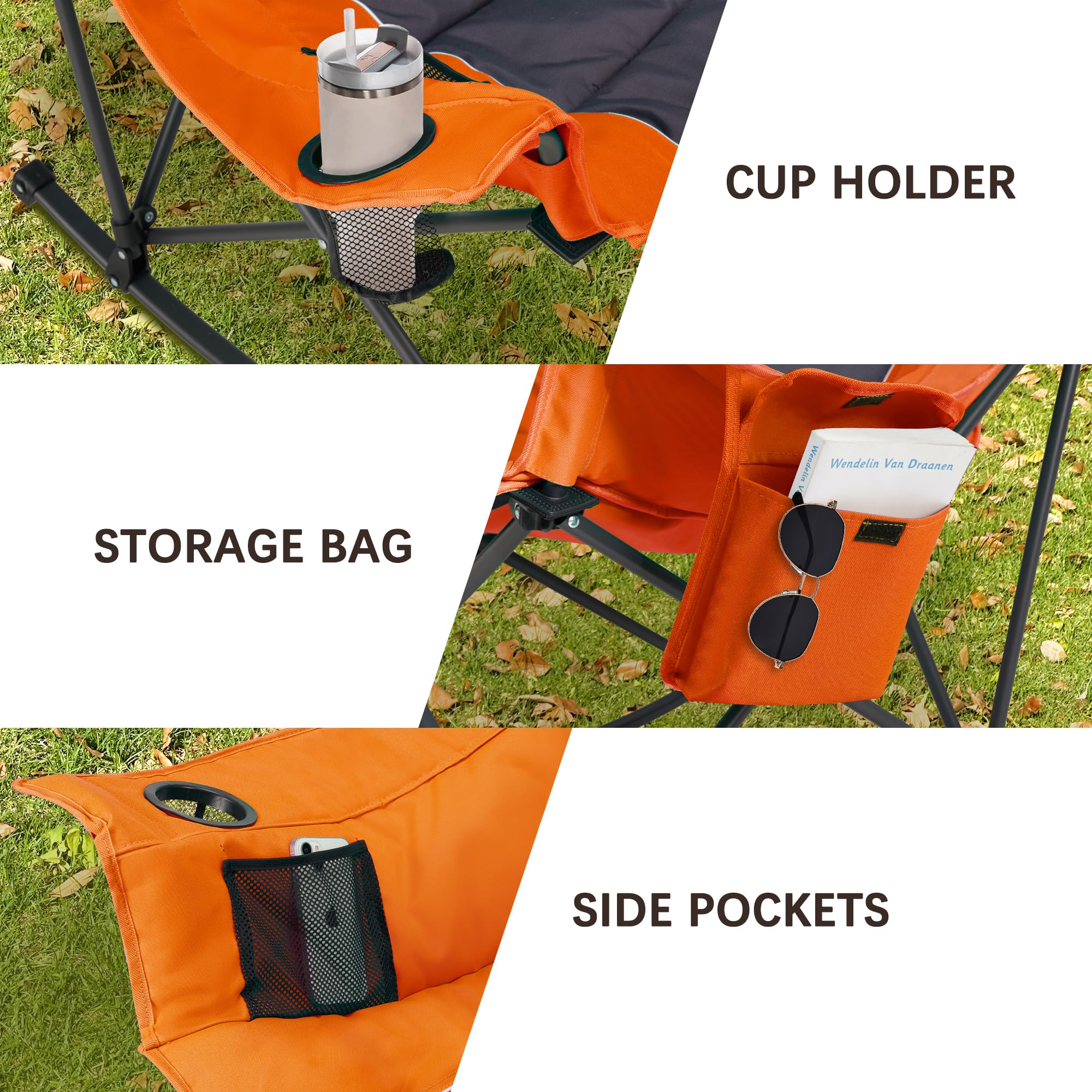 Unisakey headrest comfort feature enhancing relaxation outdoors