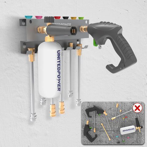 UNITEDPOWER nozzle tips storage preserves spray tip organization for faster setup.