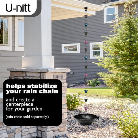 U-nitt pour spout design highlights controlled spillover for smooth water flow
