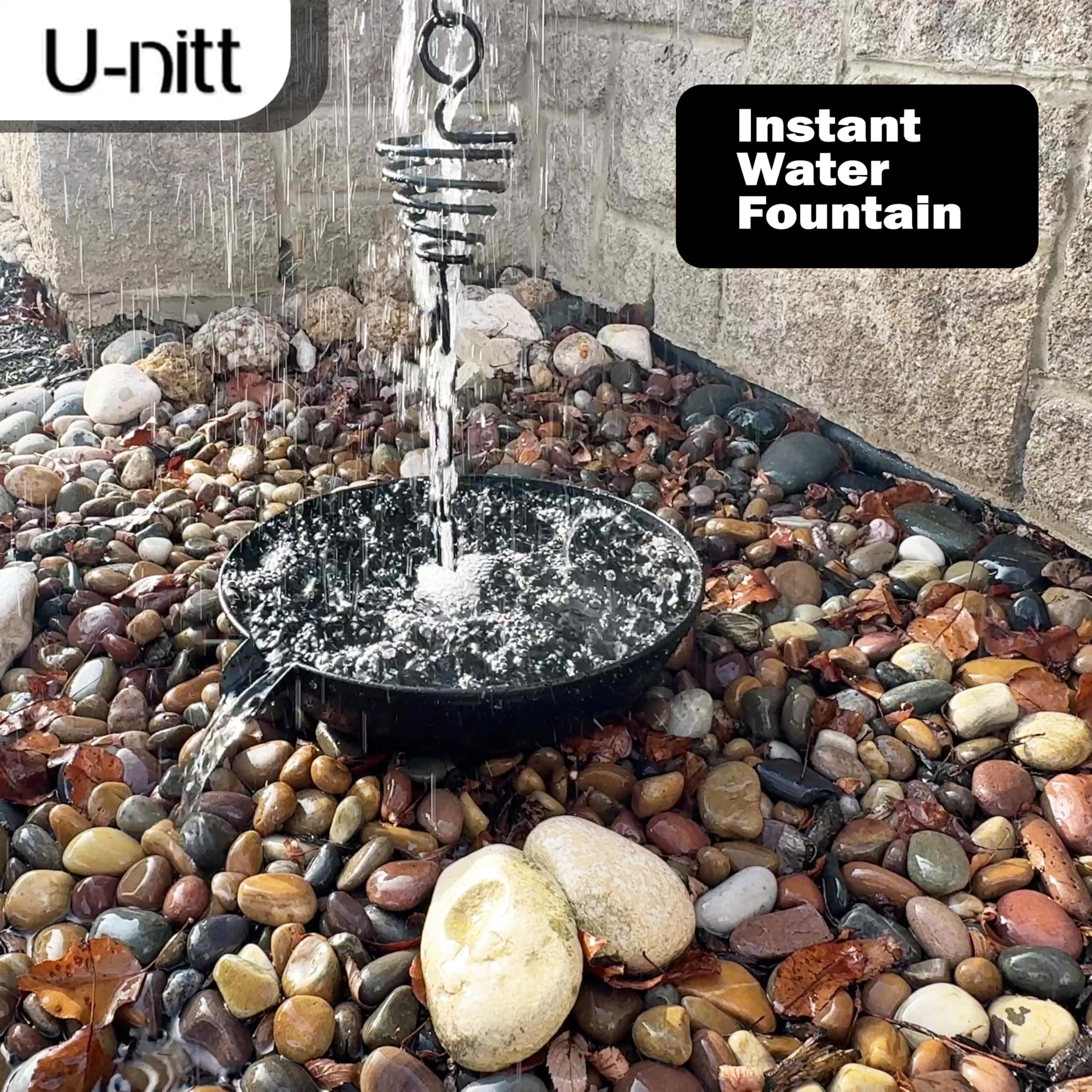 U-nitt powder-coated heavy-duty material emphasizes durability in any outdoor setting