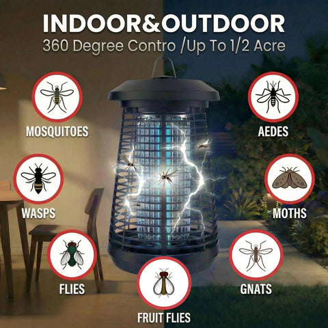 UnityPath Bug Zapper flame-retardant housing protects internal components