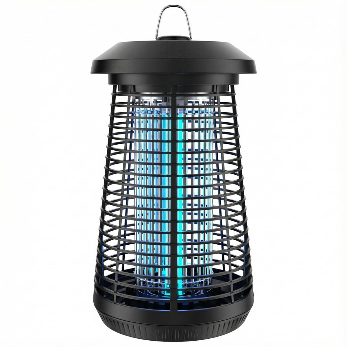 UnityPath Bug Zapper outdoors at dusk attracting insects for night-time pest control