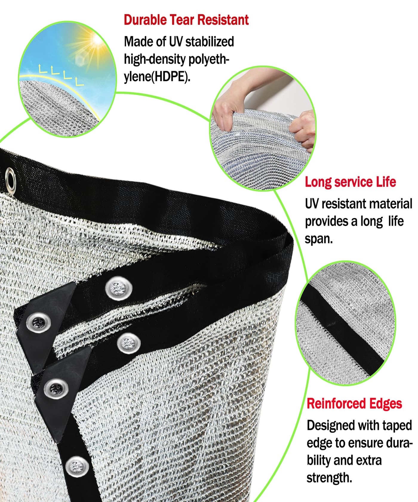 Car trunk or RV setup showing airflow through fabric.