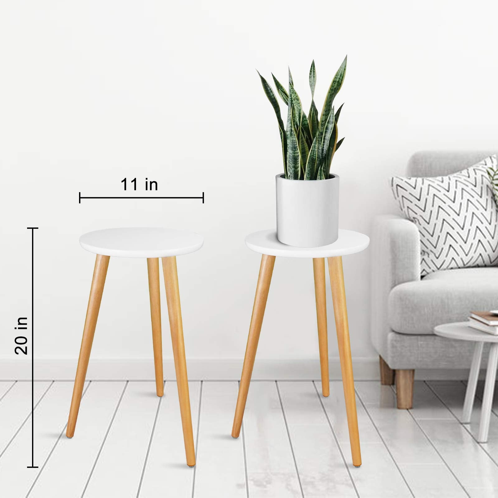 Uneedem plant stand triangle frame provides stable support for pots.