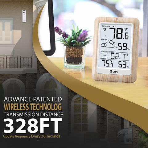 Unni unit can be wall-mounted or placed on a table for flexible placement.