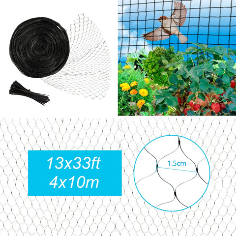 Unves netting with 50 ties included for easy installation