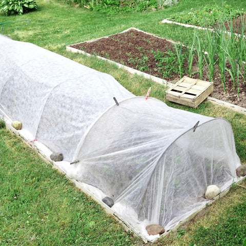Unves breathable ultra-fine mesh allows sunlight while keeping pests away.