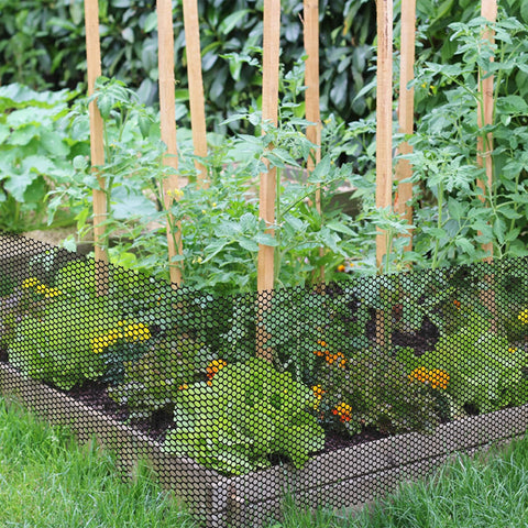 Unves hexagonal mesh close-up highlighting durable pattern for coops