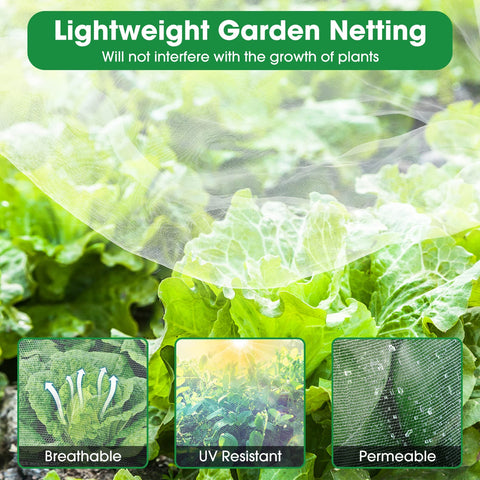 Unves fruit-tree netting is breathable and waterproof, protecting blossoms while letting water through