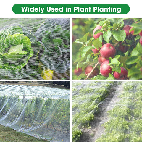 Unves garden netting for nurseries and farms protects crops across seasons