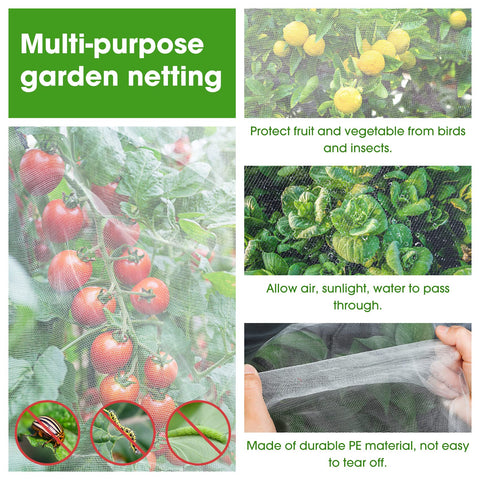 Unves plant net row cover for vegetables enables airflow and water penetration