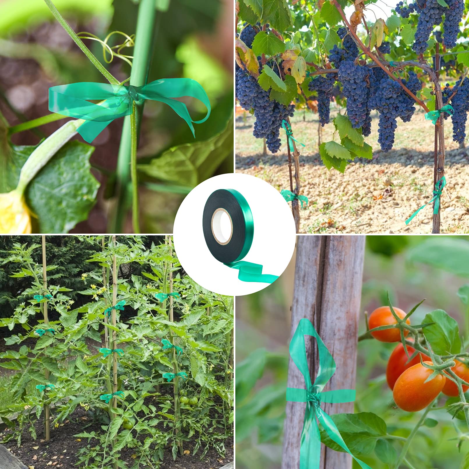 Unves tomato climbing support tape helps secure vines without damage