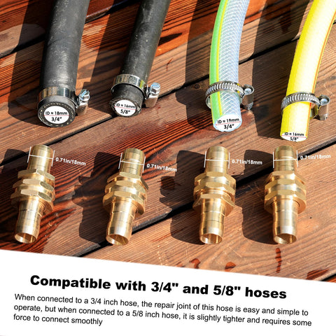 UNWAVER 304 stainless clamps grip firmly to seal joints.