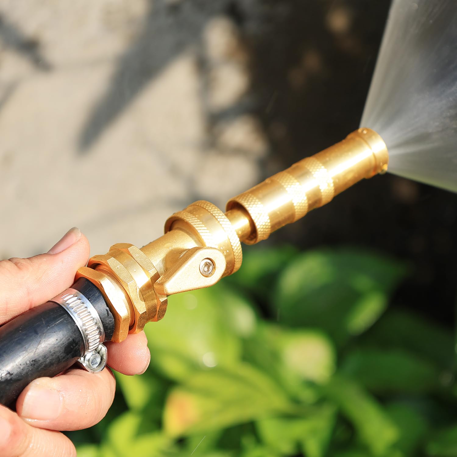 UNWAVER two-pack kit provides reliable shut-off for watering and cleanup.