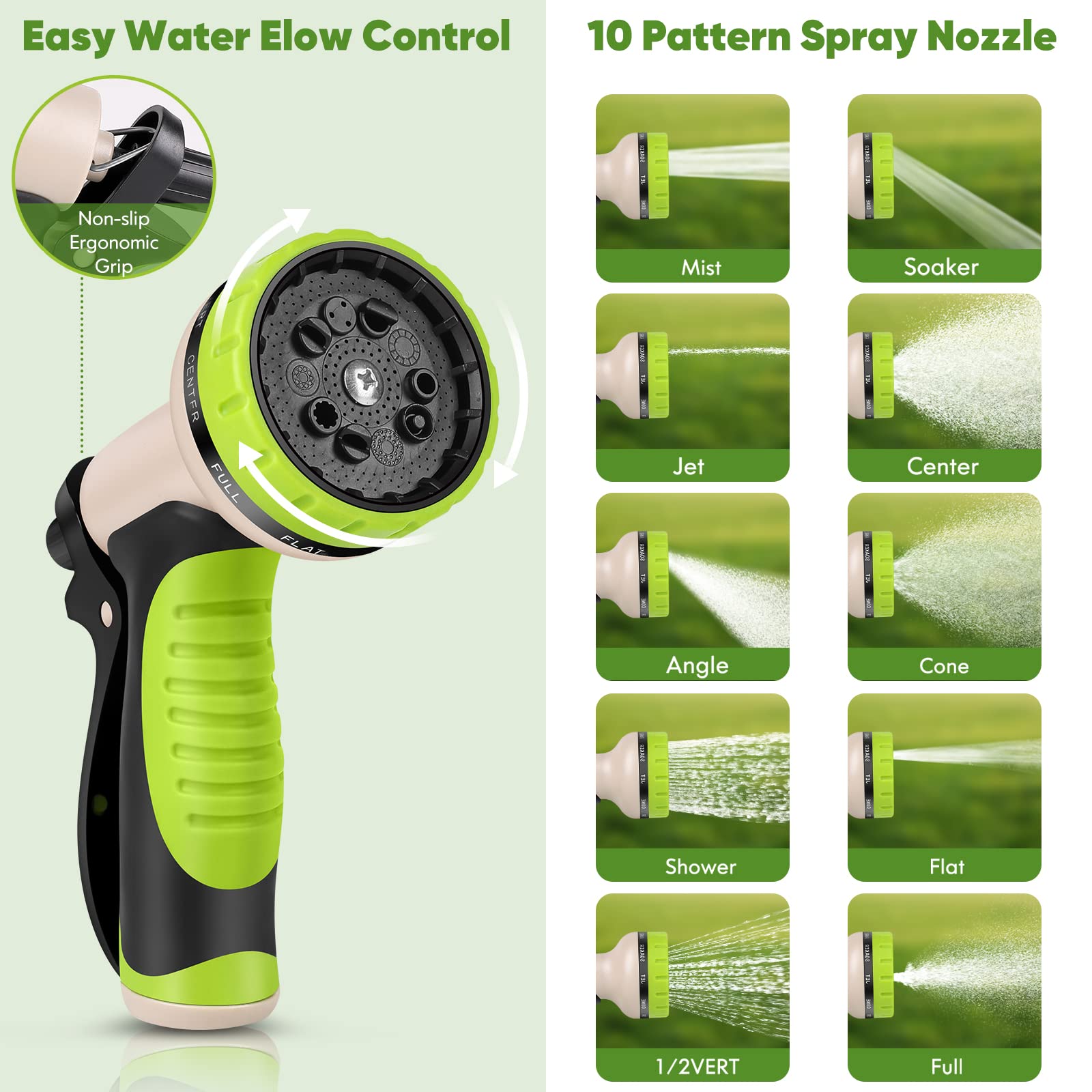 Unywarse packaging in a sturdy box keeps the hose ready for gifting.