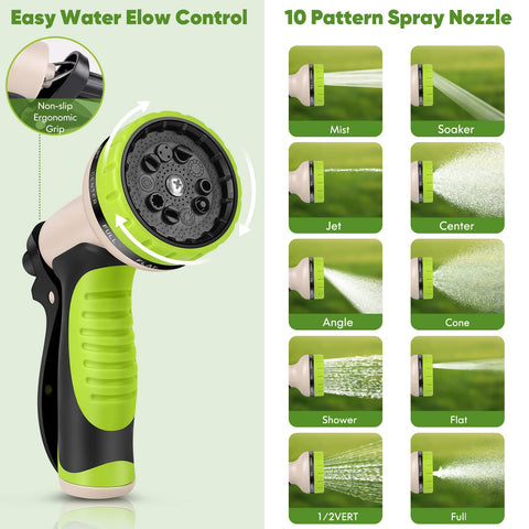 Unywarse packaging in a sturdy box keeps the hose ready for gifting.