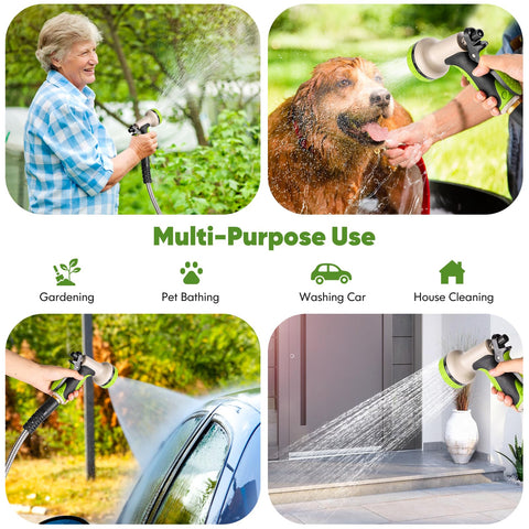 Unywarse puncture-proof hose resists bites and punctures for yard durability.