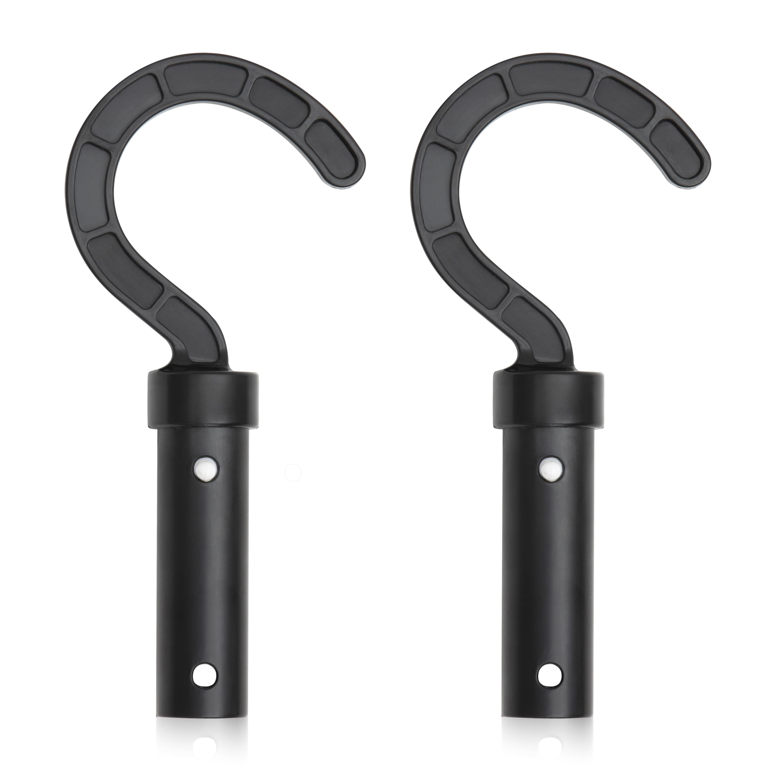 Uoark 2-pack hook for robotic pool cleaners, attaches to a pole for easy hanging.