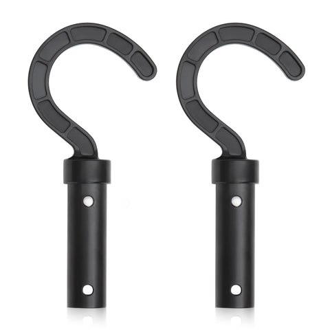 Uoark 2-pack hook for robotic pool cleaners, attaches to a pole for easy hanging.