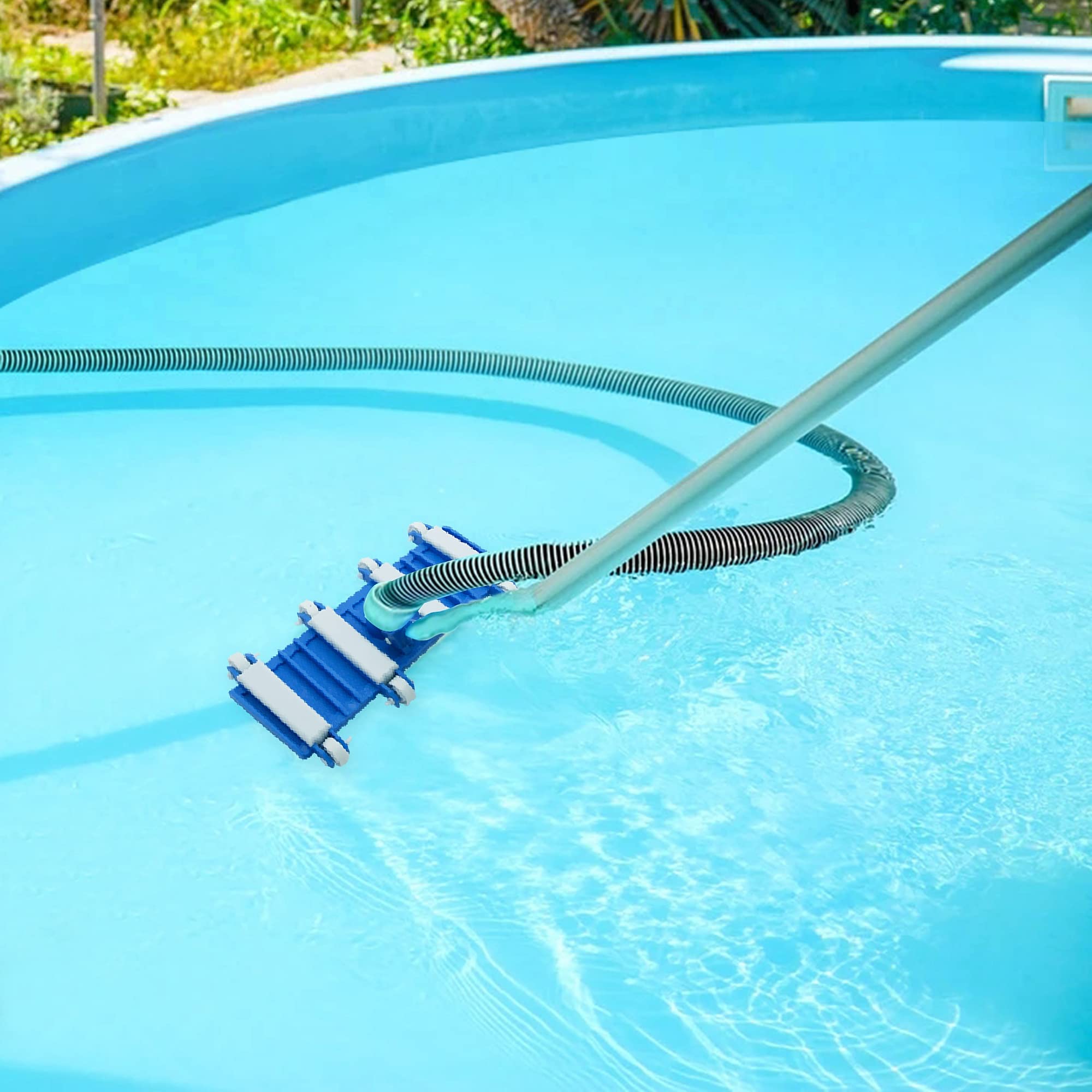 Uoark garden-hose powered cleaning uses water pressure for suction.