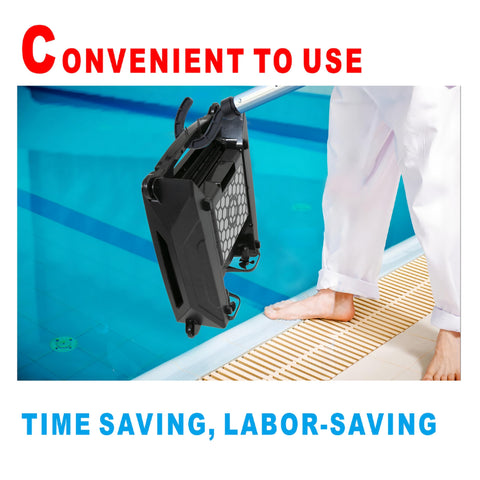 Uoark quick-connect hook for cordless pool cleaners enhances setup efficiency.